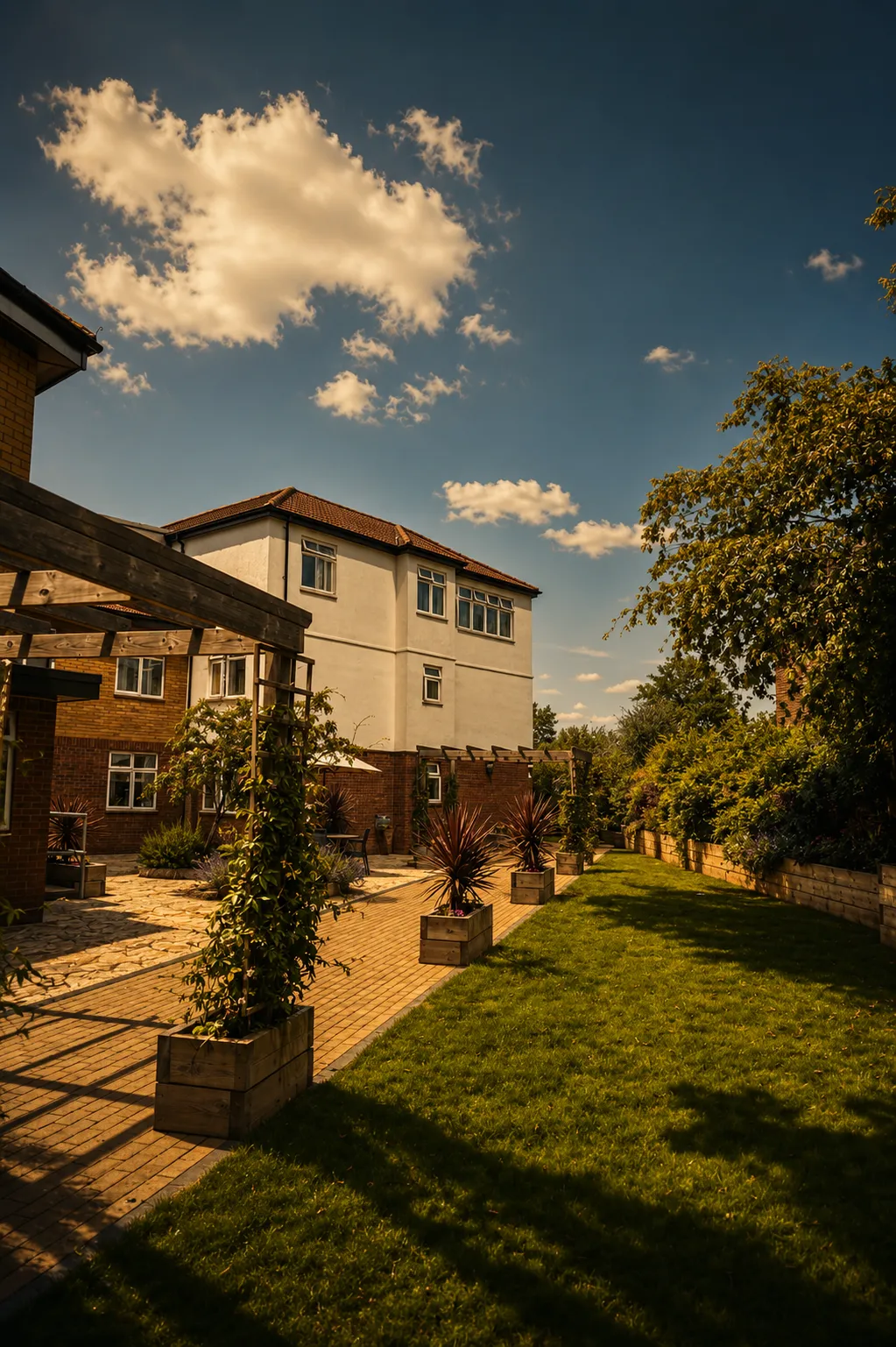 Accessible Care Home Gardens in Berkshire